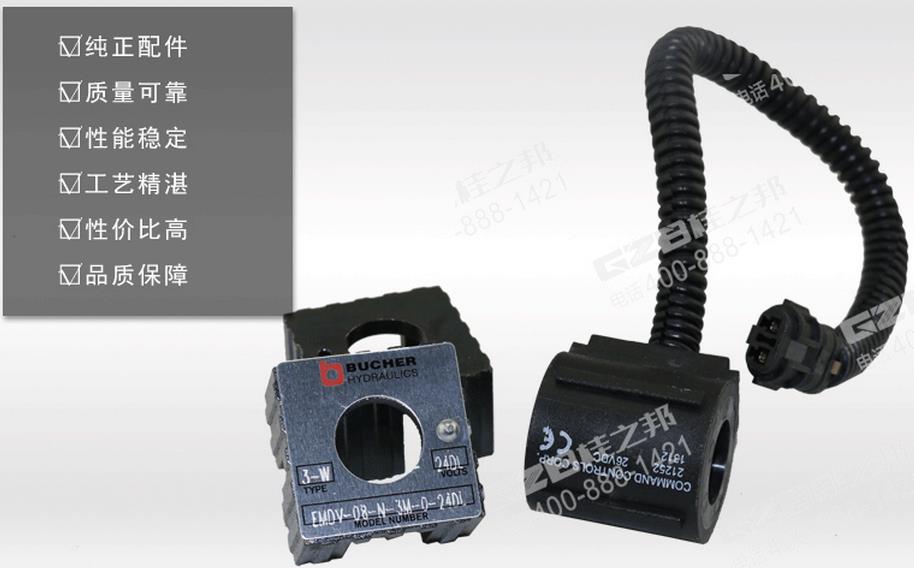 三一挖掘機電磁閥線圈