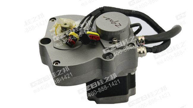 三一210挖掘機油門馬達