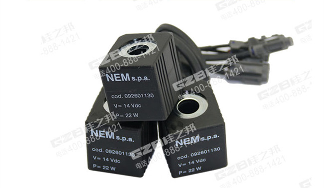 原裝力士樂福田雷沃65挖掘機電磁閥線圈14VDC