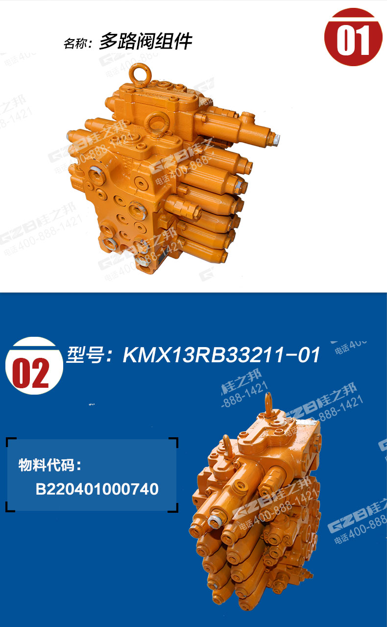三一挖掘機多路閥 三一挖掘機多路閥